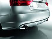 Audi Exhaust Tips (Chrome) Genuine Audi VW - 8K0071762