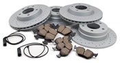 BMW Performance Brake Kit - Akebono/Zimmermann Drilled E36BK2